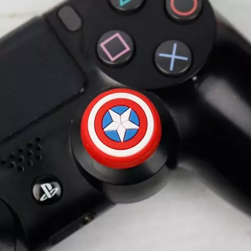 روکش آنالوگ دسته بازی Play Station-XBOX طرح Capitan America