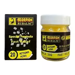 ویکس تسکین دهنده و گرم کننده ربالم عقرب SCORPION RUBALM