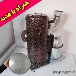 بخاری نفتی گازوییلی 65 - کوره چدنی - همراه با هدیه