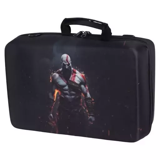 کیف کنسول بازی PS5 Slim طرح God of War 