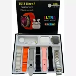 پک ساعت هوشمند و ایرپاد مدل TK13 Ultra2