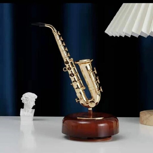 جعبه موزیکال کوکی ساکسیفون ( saxophone )