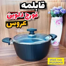 قابلمه 26 دلوین عروس  قابلمه عروس قابلمه فورج عروس قابلمه دلوین عروس