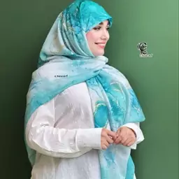 روسری نخ کاستوم طرح رزیتا قواره 140 و115