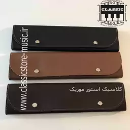 جعبه مضراب سنتور چرمی