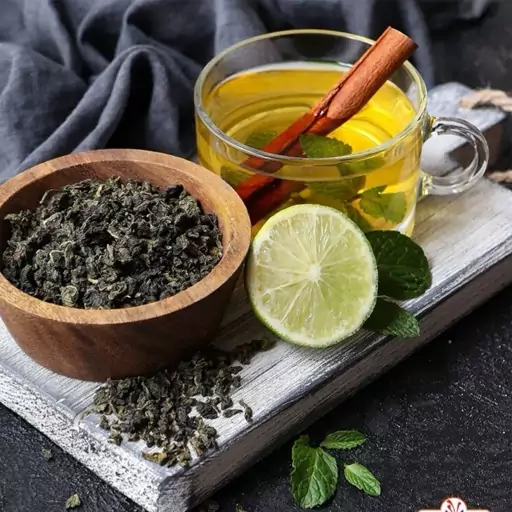 چای سبز لاهیجان اصل قلم 1000 گرمی