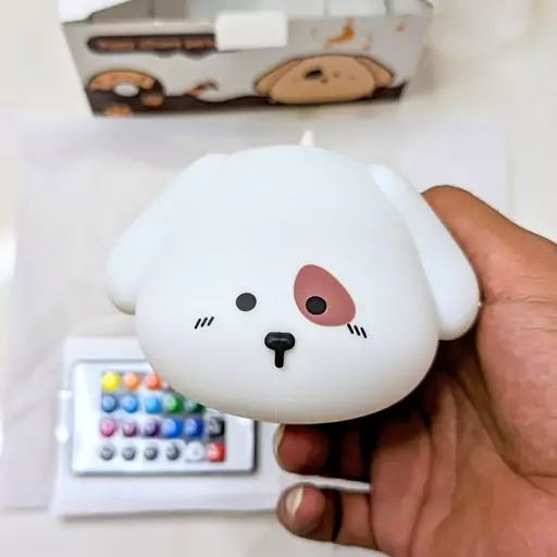 چراغ خواب puppy silicone pat lamp مدل 206 