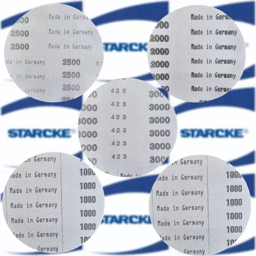 سنباده پشت کرکی 15 سانت استارک  گرید 1000 تا 3000