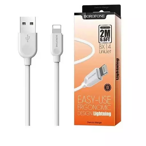 کابل USB به لایتنینگ بروفون مدل BX14 طول 1 متر