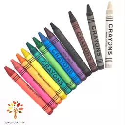 پاستل روغنی 12 رنگ Crayons