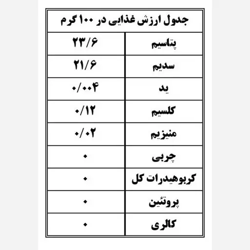 نمک کیمیا - نمک کم سدیم حاوی پتاسیم ، منیزیم و کلسیم قوطی 500 گرم کیمیا - طرح جدید