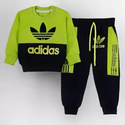 ست بلوز و شلوار پسرانه جیب نما adidas