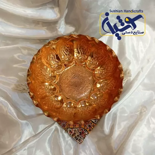 میوه خوری و شیرینی خوری مسی  