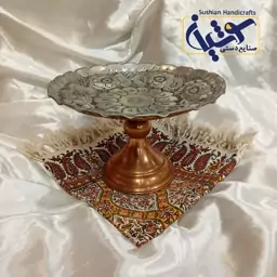 شیرینی خوری مسی قلمزنی. 