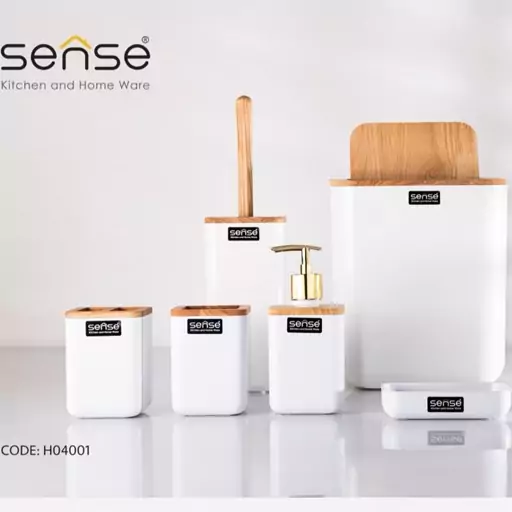 ست سرویس بهداشتی 6 پارچه sense