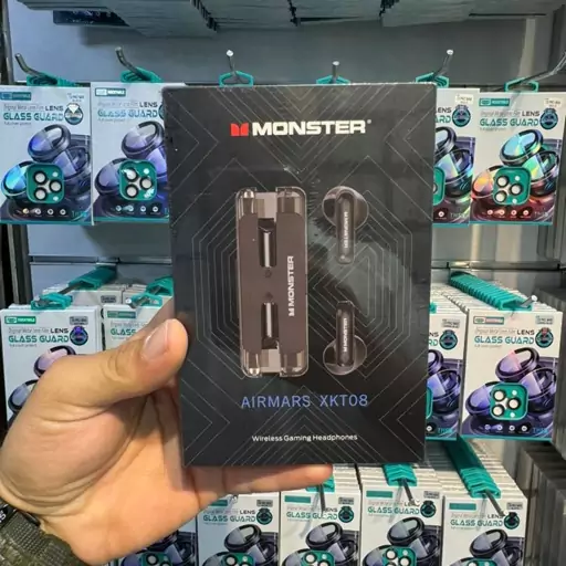 هندزفری بلوتوثی اورجینال برند مانستر مدل XKT08 Monster Earbuds Enc Airmars