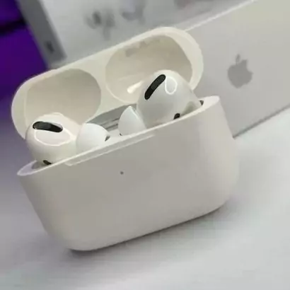 ایرپاد پرو ساخت آمریکا airpods pro usa اپل های کپی درجه یک صد درصد مشابه اورجینال کیس سنگین