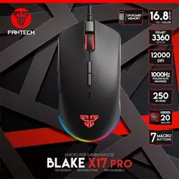 ماوس گیمینگ مخصوص بازی فنتک FANTECH مدل Blake X17 pro اورجینال