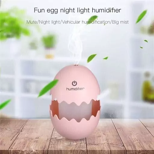 بخور سرد طرح تخم مرغ مدل Funny Egg - صورتی