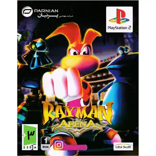  بازی پلی استیشن 2 Rayman Arena