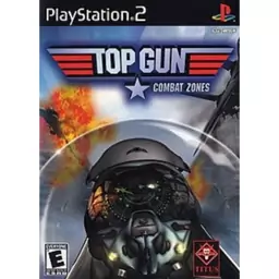 بازی پلی استیشن 2 TOP GUN COMBAT ZONES