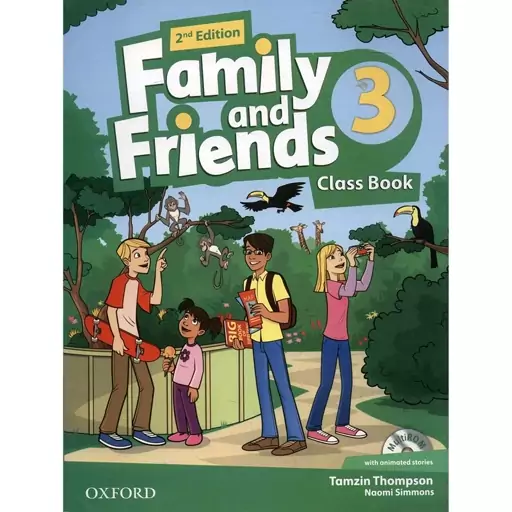 کتاب زبان فمیلی اند فرندز 3 ویرایش دوم(بریتیش)  Family and friends 3 2nd edition  British