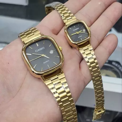 ساعت مچی مردانه کاسیو وینتچ casio vintoge کلاسیک تاریخ دار استیل رنگ ثابت با جعبه و ارسال رایگان رنگ سیلور 