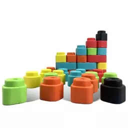 لگو دوپلو 33 قطعه مدل SOFT RUBBER BLOCKS 6081