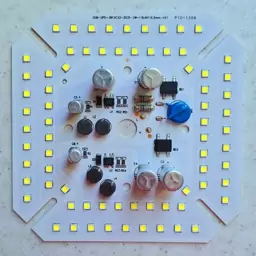 چیپ لامپ ال ای دی برق مستقیم 150 وات ماژول  دی او بی سفید مهتابی مناسب جهت تعمیر لامپ chip led dob 150w 220v ccc