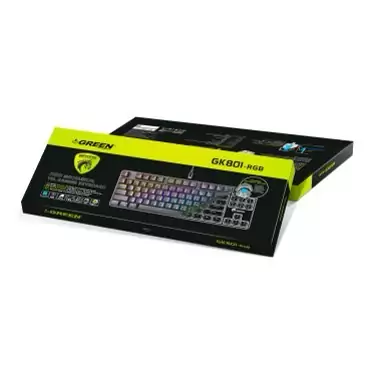 کیبورد سیمی گرین مدل Green GK801-RGB