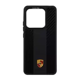 قاب Case Pro طرح چرم کربنی Xiaomi Redmi Note 13 4G - مشکی-کد4098