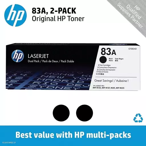 کارتریج hp 83A طرح گرید A