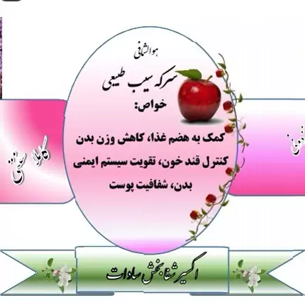 سرکه سیب غلیظ و سنتی چهار لیتری