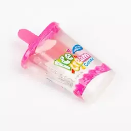 آبنبات ice cream توت فرنگی lollipop با پودر ترش