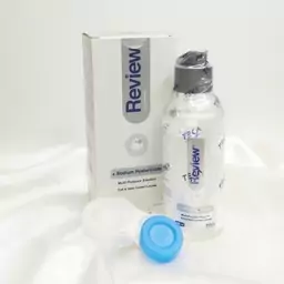 مایع شستشوی لنز Clear vision مدل Review حجم 120 میل