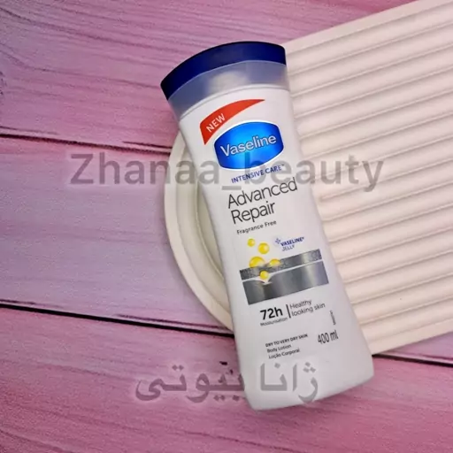 لوسیون بدن وازلین 72 ساعته advanced repair 