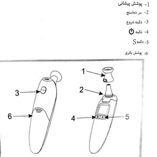 تب سنج لیزری گلامور مدل 102new 