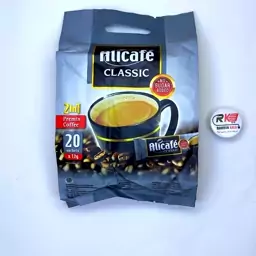 کافی میکس علی کافه 2 در 1 کلاسیک بدون شکر alicafe classic 2in 1no sugar added