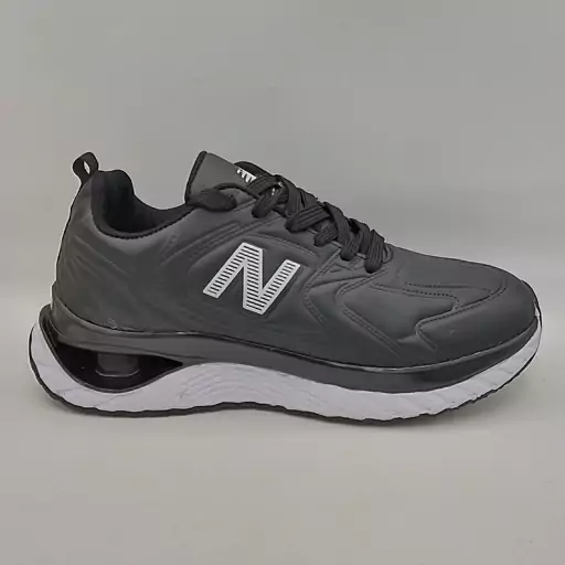 کفش کتانی ضد آب نیو بالانس سبک و طبی و زیر کپسولی مشکی زیر سفید New Balance 