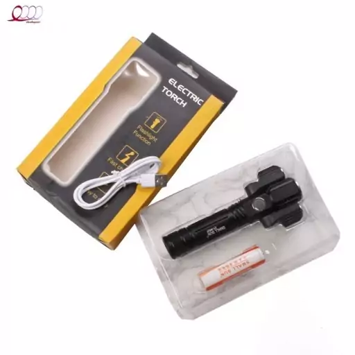 چراغ قوه سه لامپ Electric Torch