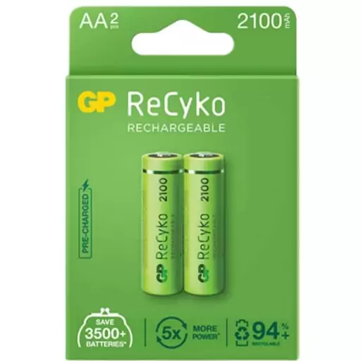 باتری قلمی قابل شارژ GP RECYCO 2100mah