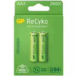 باتری قلمی AA قابل شارژ GP RECYCO 2600 mah