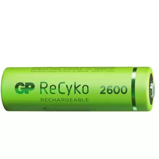 باتری قلمی AA قابل شارژ GP RECYCO 2600 mah