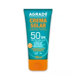 کرم ضدآفتاب بی رنگ اسپانیایی آگرادو spf50 agrado