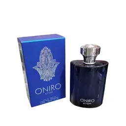 ادکلن اونیرو اتم ( آبی ) فراگرنس ورد رایحه اتم گری مردانه   Fragrance World Oniro Atom