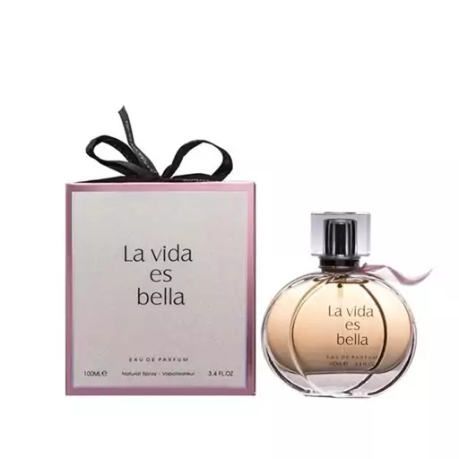 ادکلن زنانه لاویدا اس بلا فراگرنس  ( رایحه لانکوم لاویه است بله )  Fragrance world Lavida Es Bella