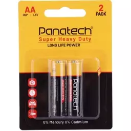 باتری قلم AA پاناتک PANATECH مدل R6P بسته دوعددی.وارداتی.بدون واسطه