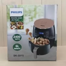 سرخ کن فیلیپس 6 لیتری بدون روغن رژیمی philips المنت قوی کاسه تفلون 2400 وات ارسال رایگان