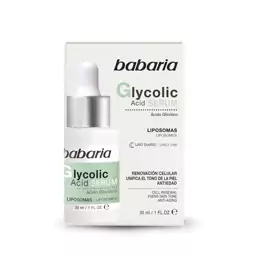 سرم ضد جوش و لایه بردار صورت باباریا babaria مدل گلیکولیک اسید Glycolic Acid حجم 30