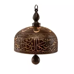 زنگ دواکاری نقره کوب طرح زورخانه کد 22002